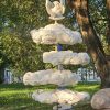 Садовая скульптура TOTREM Сова в облаках, общий вид